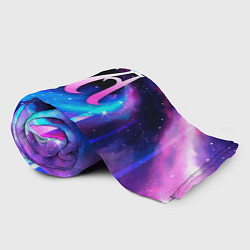 Плед флисовый Maneskin неоновый космос, цвет: 3D-велсофт — фото 2