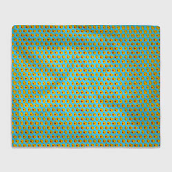 Плед флисовый Ути ути-пути Голубой, цвет: 3D-велсофт