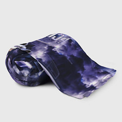 Плед флисовый Ту-154 Ночные полет, цвет: 3D-велсофт — фото 2