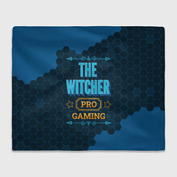 Плед флисовый Игра The Witcher: pro gaming, цвет: 3D-велсофт