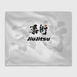 Плед флисовый Джиу-джитсу Jiu-jitsu, цвет: 3D-велсофт