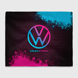 Плед Volkswagen - neon gradient