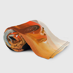 Плед флисовый GTA 5 Declasse Screamjet Auto, цвет: 3D-велсофт — фото 2
