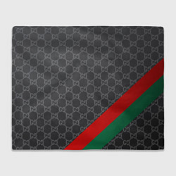 Плед флисовый В стиле gucci, цвет: 3D-велсофт