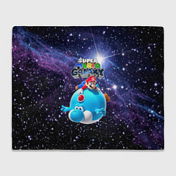 Плед флисовый Super Mario Galaxy - Nintendo, цвет: 3D-велсофт