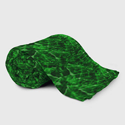 Плед флисовый Зелёный лёд - текстура, цвет: 3D-велсофт — фото 2