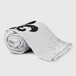 Плед флисовый Saints Row с потертостями на светлом фоне, цвет: 3D-велсофт — фото 2