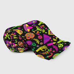Плед флисовый Mexican motifs, цвет: 3D-велсофт — фото 2