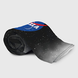 Плед флисовый Даша Наса космос, цвет: 3D-велсофт — фото 2
