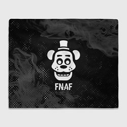 Плед флисовый FNAF glitch на темном фоне, цвет: 3D-велсофт