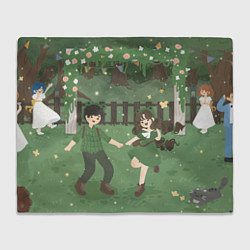 Плед флисовый Праздник в Stardew Valley, цвет: 3D-велсофт