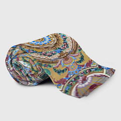 Плед флисовый Советский винтажный ковёр, цвет: 3D-велсофт — фото 2