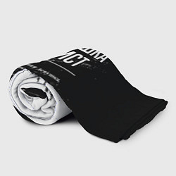 Плед флисовый Девушка таксист - определение на темном фоне, цвет: 3D-велсофт — фото 2