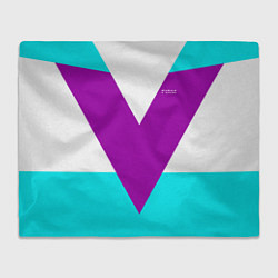 Плед флисовый В ретро стиле FIRM, цвет: 3D-велсофт