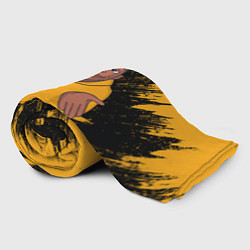 Плед флисовый Хаби Лейм - мем, цвет: 3D-велсофт — фото 2