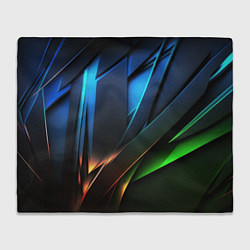 Плед флисовый Gamer background, цвет: 3D-велсофт