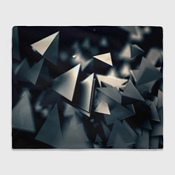 Плед Dark abstraction