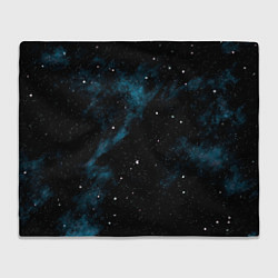 Плед флисовый Мрачная галактика, цвет: 3D-велсофт