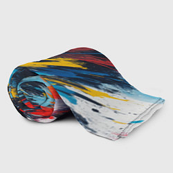 Плед флисовый Разлив акварели, цвет: 3D-велсофт — фото 2