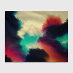 Плед флисовый Пелена облаков, цвет: 3D-велсофт