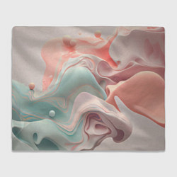 Плед флисовый Нюдовый всплеск, цвет: 3D-велсофт