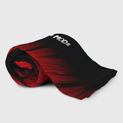 Плед флисовый Depeche Mode red plasma, цвет: 3D-велсофт — фото 2