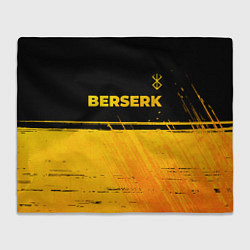 Плед Berserk - gold gradient: символ сверху