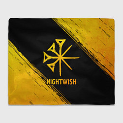Плед Nightwish - gold gradient