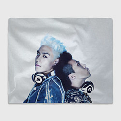 Плед флисовый TOP and GD, цвет: 3D-велсофт