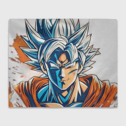 Плед флисовый Goku, цвет: 3D-велсофт