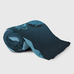 Плед флисовый Космический брейк, цвет: 3D-велсофт — фото 2