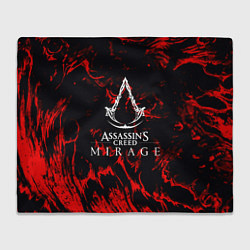 Плед флисовый Assassins Creed кровь тамплиеров, цвет: 3D-велсофт