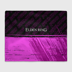 Плед флисовый Elden Ring pro gaming: символ сверху, цвет: 3D-велсофт