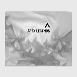 Плед флисовый Apex Legends glitch на светлом фоне посередине, цвет: 3D-велсофт