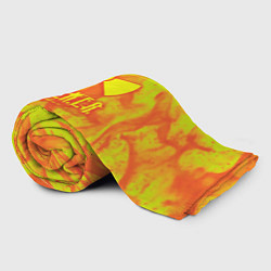 Плед флисовый Stalker yellow flame, цвет: 3D-велсофт — фото 2