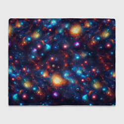 Плед флисовый Бесконечность звезд, цвет: 3D-велсофт