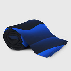 Плед флисовый Герб РФ - глубокий синий, цвет: 3D-велсофт — фото 2
