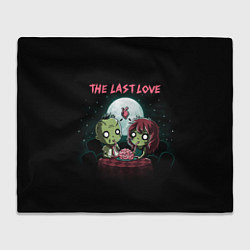 Плед флисовый The last love zombies, цвет: 3D-велсофт