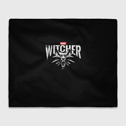 Плед флисовый Geralt the Witcher, цвет: 3D-велсофт