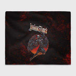 Плед флисовый Painkiller Judas Priest, цвет: 3D-велсофт