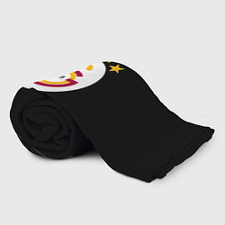Плед флисовый Galatasaray logo fc, цвет: 3D-велсофт — фото 2