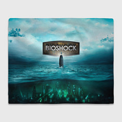 Плед флисовый BioShock the collection, цвет: 3D-велсофт