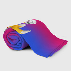 Плед флисовый Тейлз Сонник, цвет: 3D-велсофт — фото 2