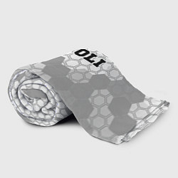 Плед флисовый Napoli sport на светлом фоне посередине, цвет: 3D-велсофт — фото 2