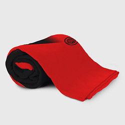 Плед флисовый Inter geometry red sport, цвет: 3D-велсофт — фото 2
