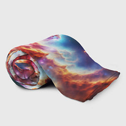 Плед флисовый The cosmic nebula, цвет: 3D-велсофт — фото 2
