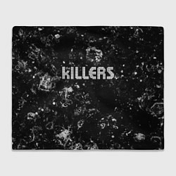 Плед флисовый The Killers black ice, цвет: 3D-велсофт