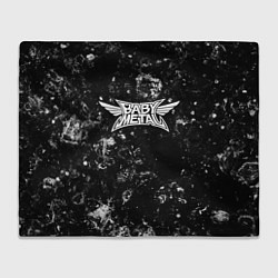 Плед флисовый Babymetal black ice, цвет: 3D-велсофт