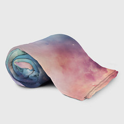 Плед флисовый Нежный космос, цвет: 3D-велсофт — фото 2