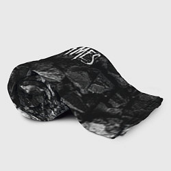 Плед флисовый In Flames black graphite, цвет: 3D-велсофт — фото 2